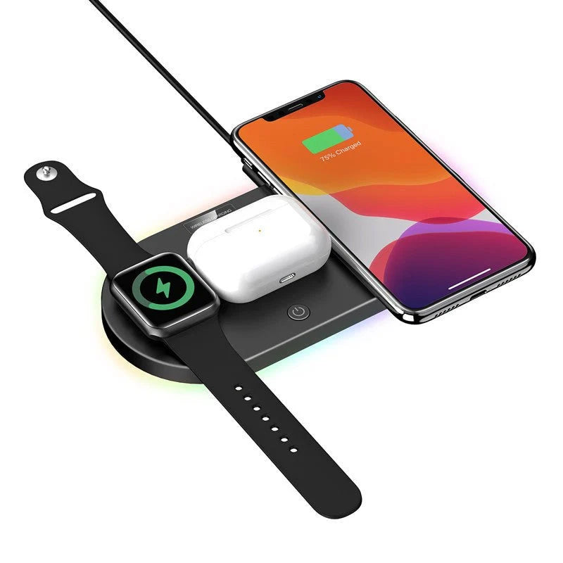 5w Fast Charge Desktop Multi-function Wireless Charger