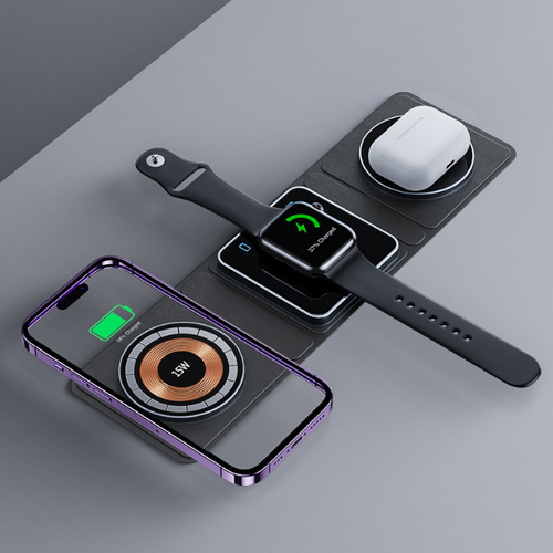 3-In-1 Foldable Wireless Fast Charger