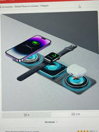 5w Fast Charge Desktop Multi-function Wireless Charger