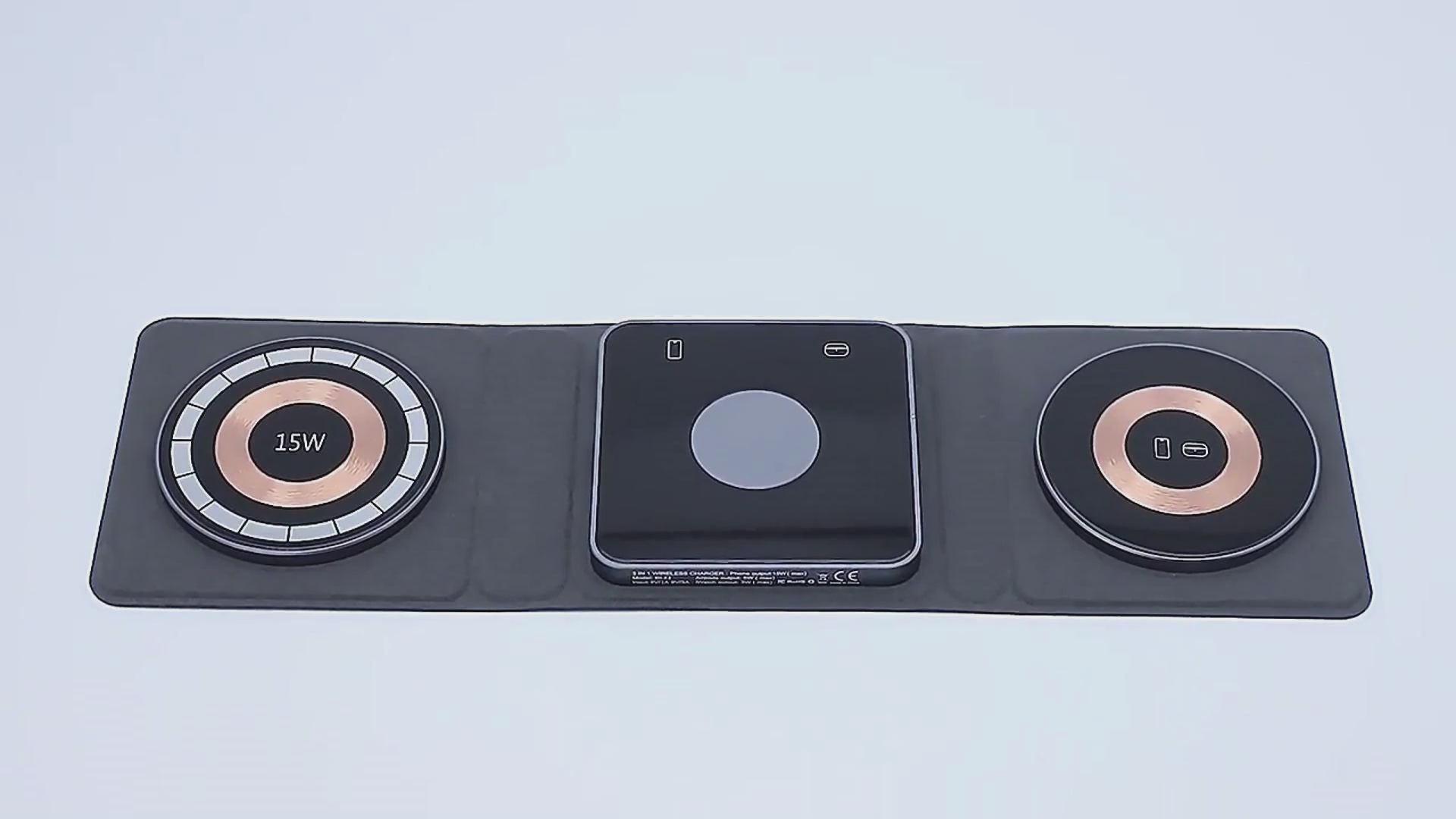 3-In-1 Foldable Wireless Fast Charger